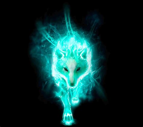 Cool Neon Wolf Wallpapers - Top Free Cool Neon Wolf Backgrounds - WallpaperAccess