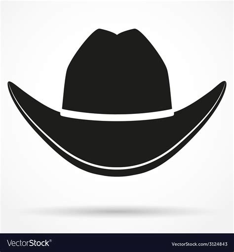 Cowboy Hat Silhouette SVG