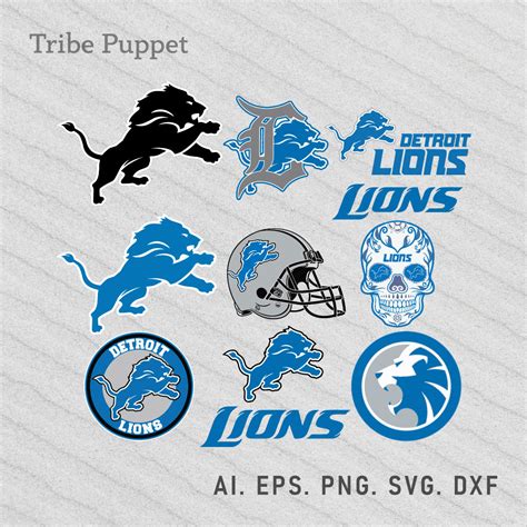 Detroit Lions Logo Svg - MasterBundles