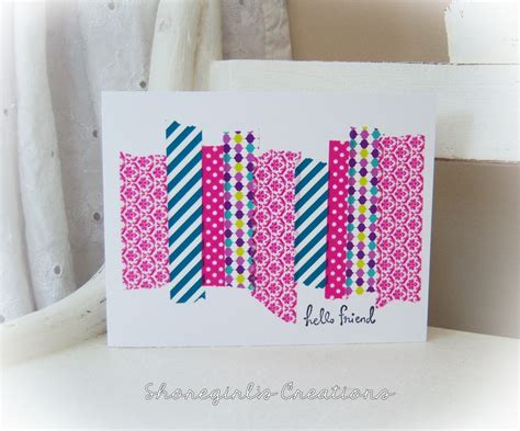 Shoregirl's Creations: Washi Tape Cards