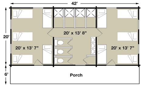 Famous Bunk Room House Plan Drawings, Amazing Ideas!