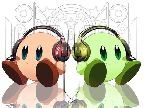 Kirby, Video games, Headphones Wallpapers HD / Desktop and Mobile Backgrounds