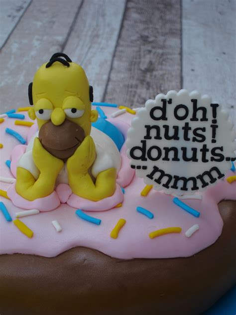 Homer Simpson Birthday Cake - CakeCentral.com