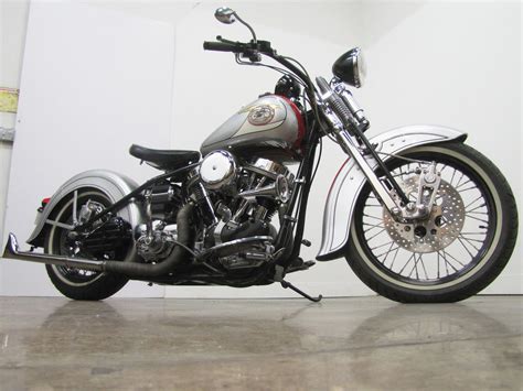 Retro Custom Panhead Bobber - National Motorcycle Museum