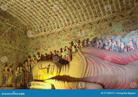 Mogao Caves In Dunhuang Royalty-Free Stock Photography | CartoonDealer.com #46673279