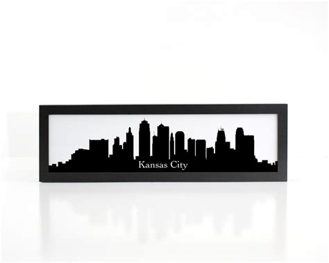 Kansas City Skyline Kansas City Art Kansas City Skyline Art | Etsy