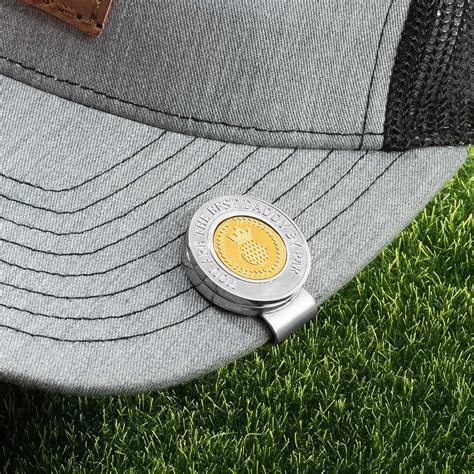 Personalized Golf Hat Clip Ball Marker Father‘s Day Gifts - CALLIE