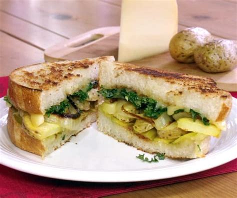 Grilled Raclette Cheese Sandwich • Curious Cuisiniere