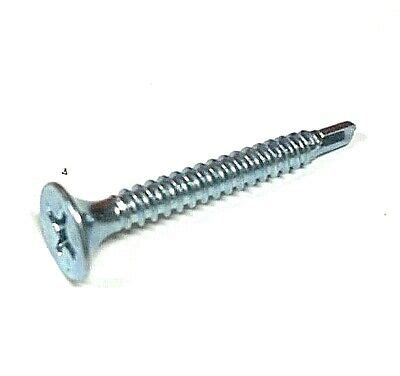 STEEL STUD DYWALL SCREWS 1-1/4" X #6 SELF DRILLING/TAPPING FOR METAL 20-14 AWG! | eBay