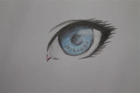 The Way How To Draw Anime Eyes Use Pencil Colour by HimawariNana on DeviantArt