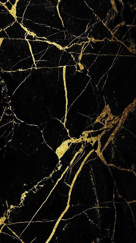 Elegant Black And Gold Wallpaper