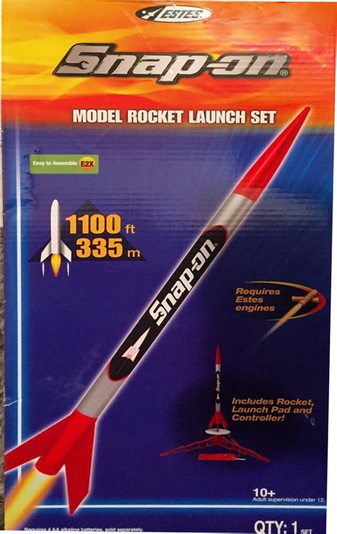 Estes - Snap-On Model Rocket Launch Set