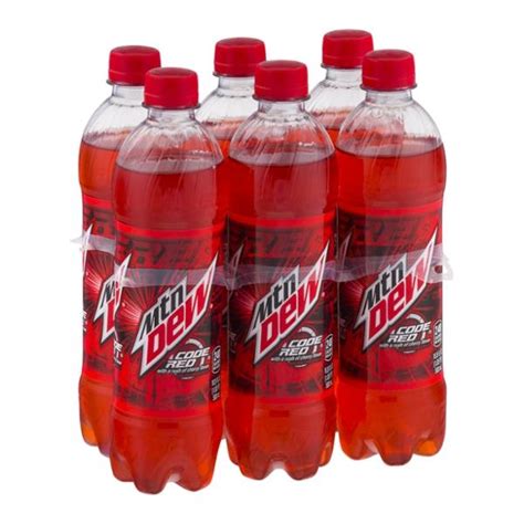 Mountain Dew Code Red 6 Pack | Hy-Vee Aisles Online Grocery Shopping