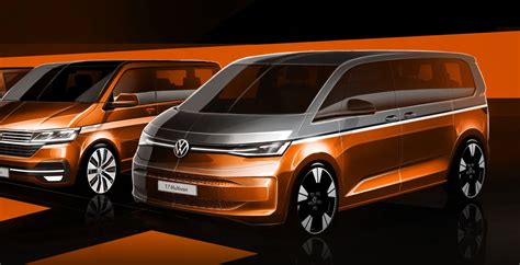 VW T7 Multivan Debuts June 10th, Plug-In Hybrid Promises To Have Enough Range For Typical ...