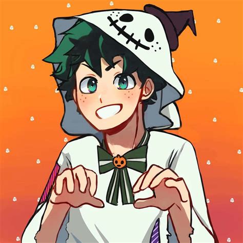 Download Digital Art My Hero Academia Halloween Izuku Midoriya Wallpaper | Wallpapers.com