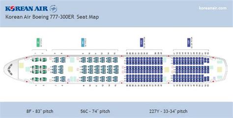 14+ Seat map for boeing 777 300er korean air