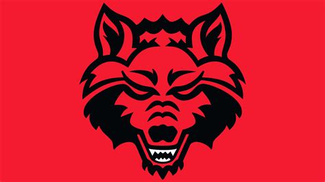 Arkansas State Red Wolves Logo, symbol, meaning, history, PNG, brand