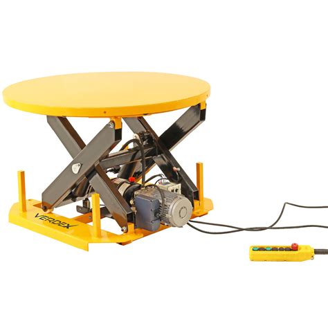 Powered Rotatable Electric Lift Table | Verdex Equipment