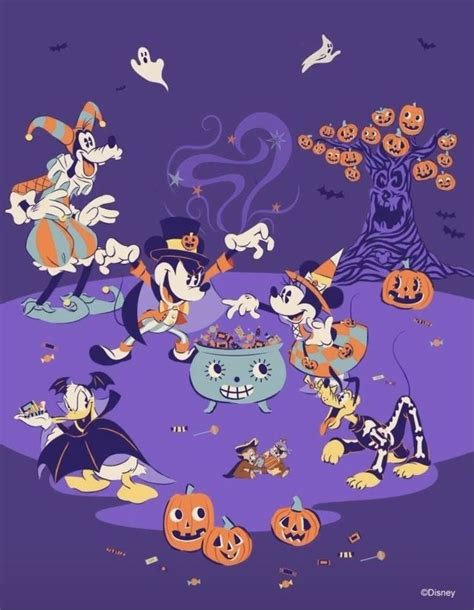 Aggregate 95+ cute disney halloween wallpaper latest - in.coedo.com.vn