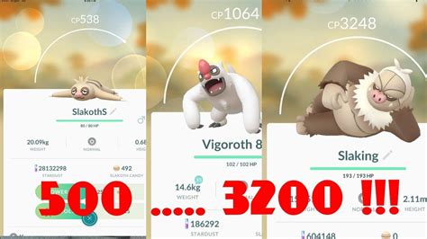 Shiny Vigoroth Pokemon Go - For Bannajohanna