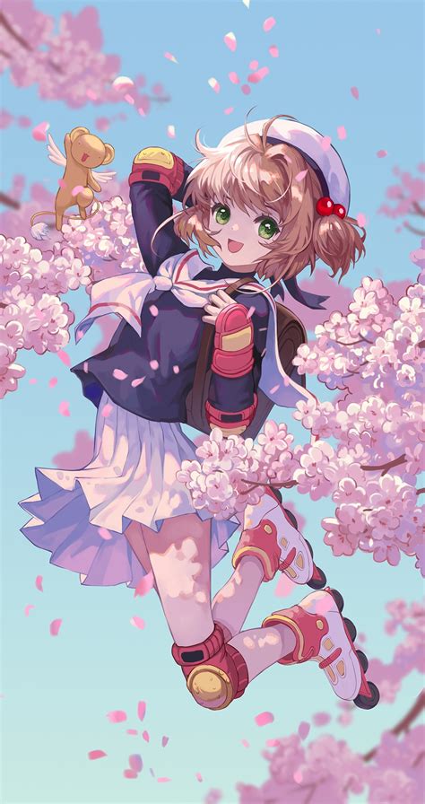 Wallpaper : Sakura Kinomoto, Kinomoto Sakura, Cardcaptor Sakura, Kerberos Cardcaptor Sakura ...