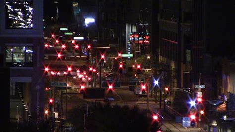 Phoenix, AZ, USA - October 17, 2014: Downtown Phoenix, AZ At Night. Phoenix Is The Capital Of ...