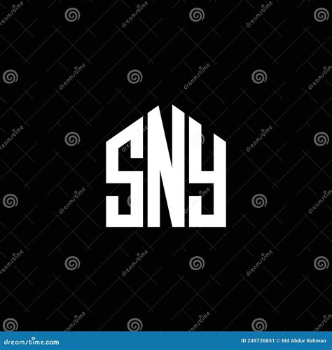 UNY Letter Logo Design on BLACK Background. UNY Creative Initials Letter Logo Concept. UNY ...