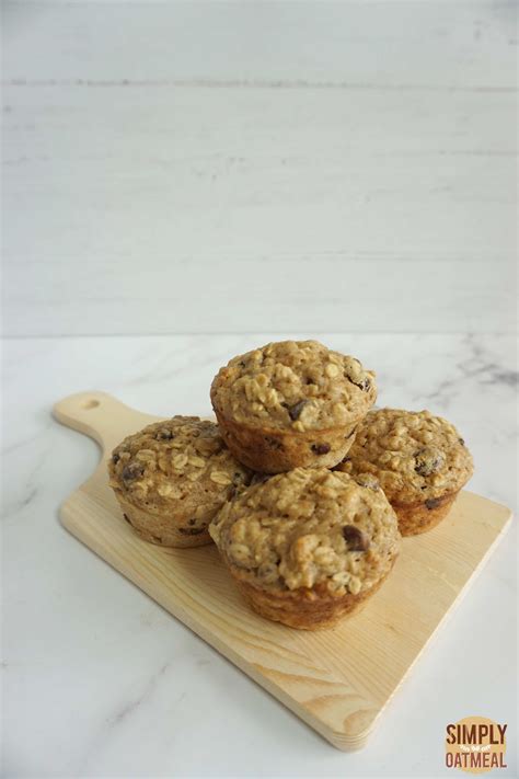 Applesauce Oatmeal Muffins - Simply Oatmeal