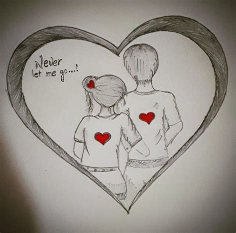 Relationship Love Heart Easy Drawings - bmp-cheese