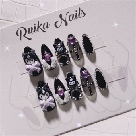 Kuromi nails in 2022 | Nails