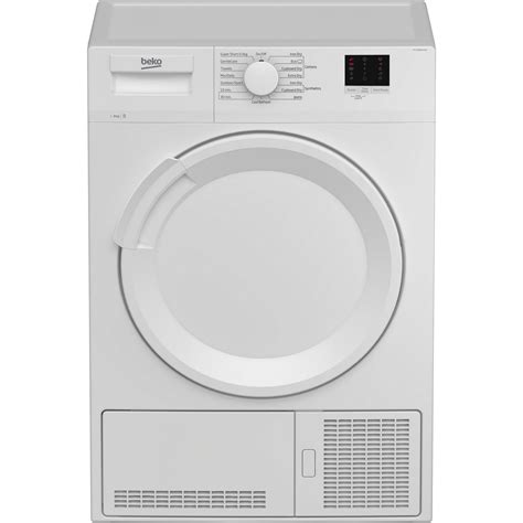 8kg Condenser Sensor Tumble Dryer In White | Condenser | Tumble Dryers | Laundry | Gillmans