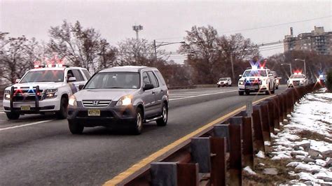 Police Chase Caught On Camera! NJ State Police Chase Fleeing Vehicle On ... | State police ...