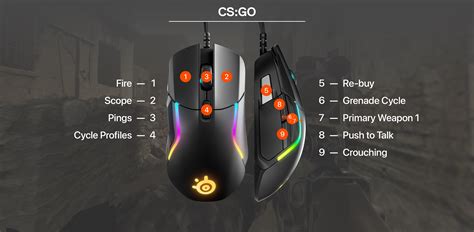 Best Side Button Gaming Mouse for CS:GO | SteelSeries