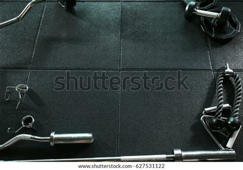 Gym Equipment Background Stock Photo (Edit Now) 627531122