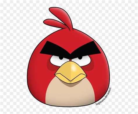 Red The Angry Bird By Segimaru On Deviantart Red The - Printable Angry Bird Face - Free ...