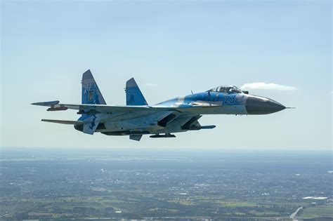 Ukrainian Su-27 fighter intercepted in Romania - AeroTime