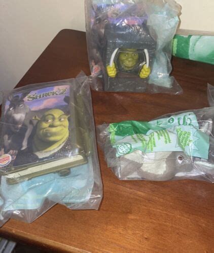 Shrek 2 Burger King Kid's Meal Toys lot of 6 brand new | #4637836434