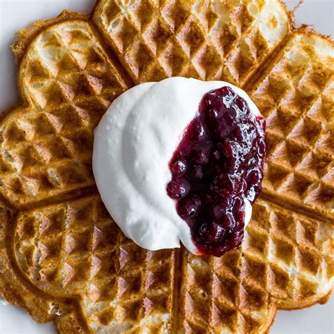 Crisp Waffles Recipe | Bon Appétit