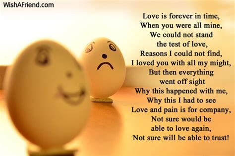 Sad Love Poems For Him