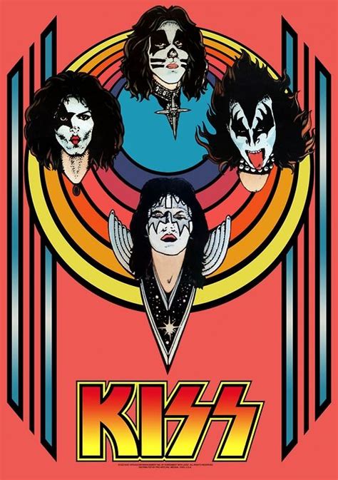 When KISS Ruled The World! - KISS Blacklight Poster [1976] WANT | Kiss ...