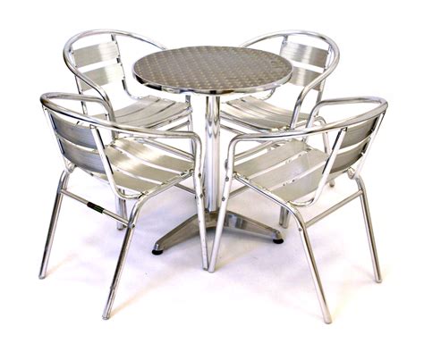 Aluminium Cafe Set - Cafe's, Bistro & Home Garden - BE Furniture Sales