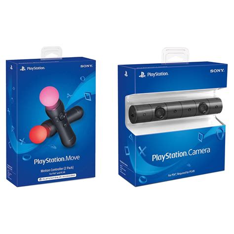 Sony Playstation VR PSVR Camera and 2 Pack Move Motion Controllers PS4 stock finder alerts in ...