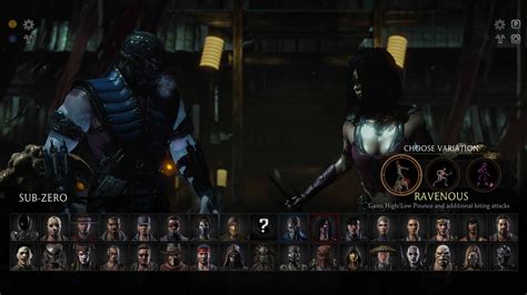 Mortal Kombat X Characters