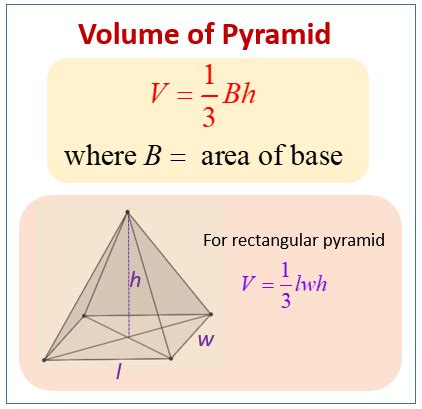 Rectangular Pyramid Volume Calculator - pic-mullet