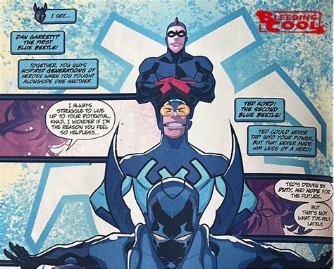 Blue Beetle, Past, Present, Future, And A Sidekick (DC Spoilers)