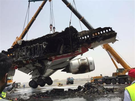 Crash of a Boeing 777-31H in Dubai | Bureau of Aircraft Accidents Archives