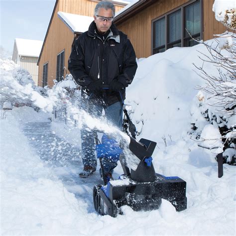 Snow Joe Hybrid Cordless Electric Snow Blower - 18 Inch