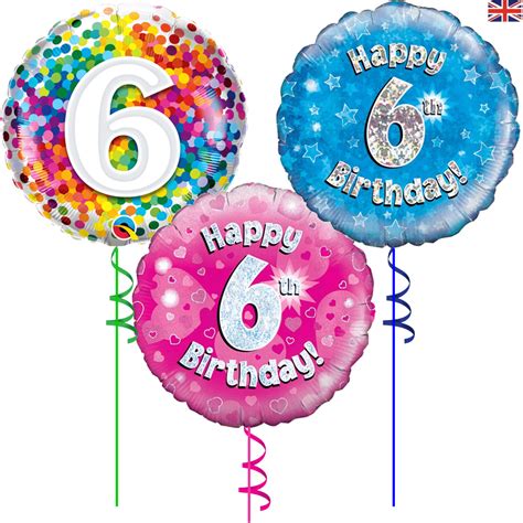 Single Foil Birthday Balloons | Cardiff Balloons | Helium Balloons