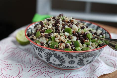 Black Bean and Rice Salad | Aggie's Kitchen