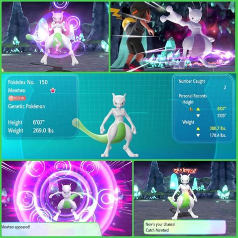 Shiny Mewtwo | Mewtwo, Shiny pokemon, Pokemon